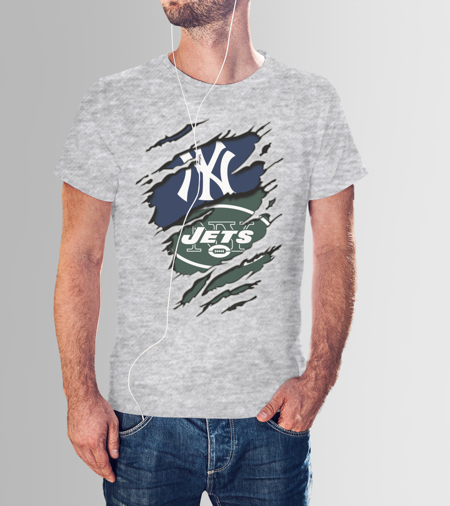 Yankees Jets Crossover T-Shirt