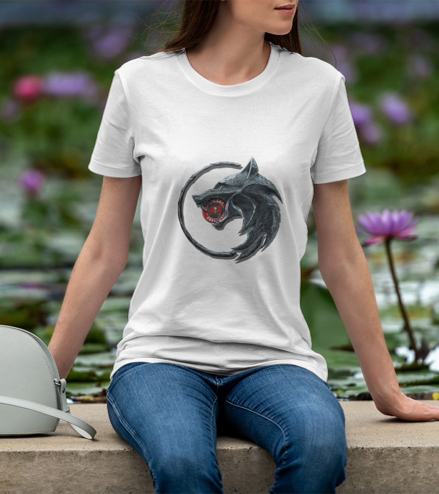 Cht1Twnfl1029 Red Wolves Rugby Wolfshead Rugby Club T-Shirt