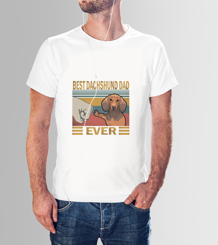 Best Dachshund Dad Ever T-Shirt