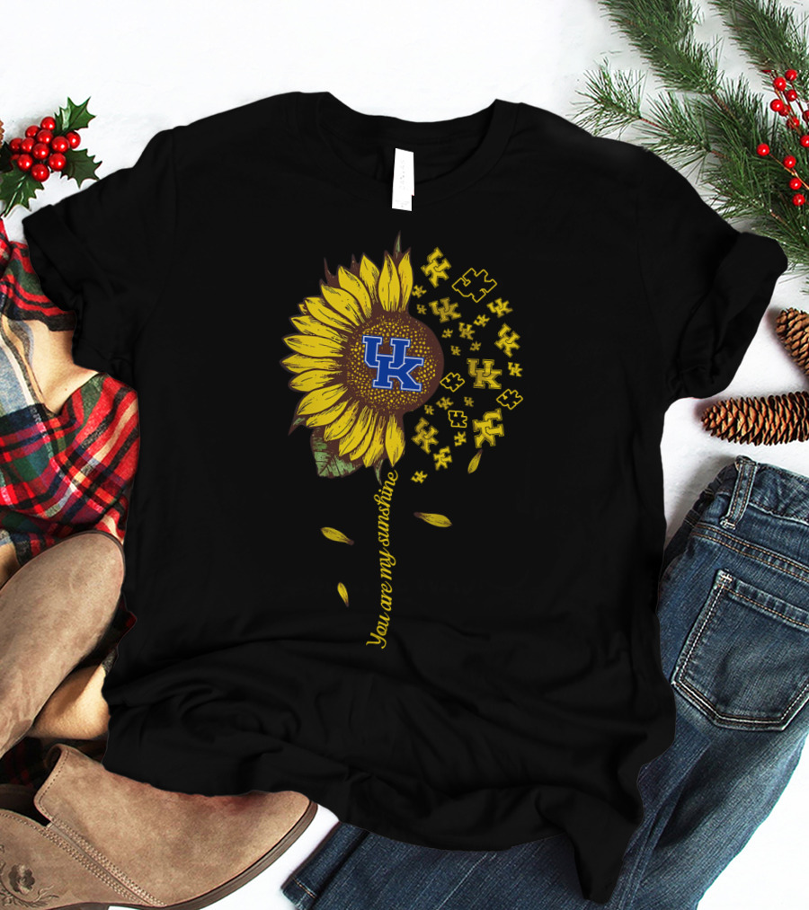 You Are My Sunshine Uk Ncaa Sunflower T-Shirt