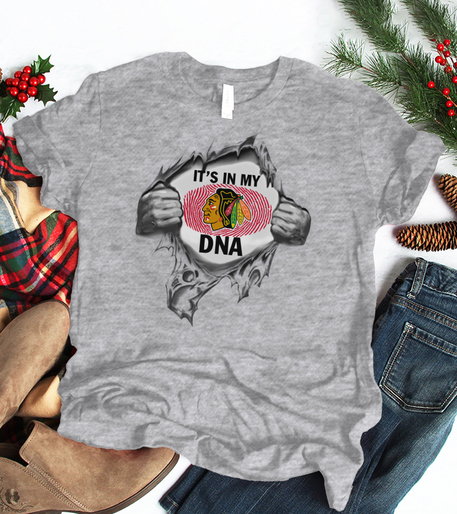 It's In My Dna Chicago Blackhawks T-Shirt
