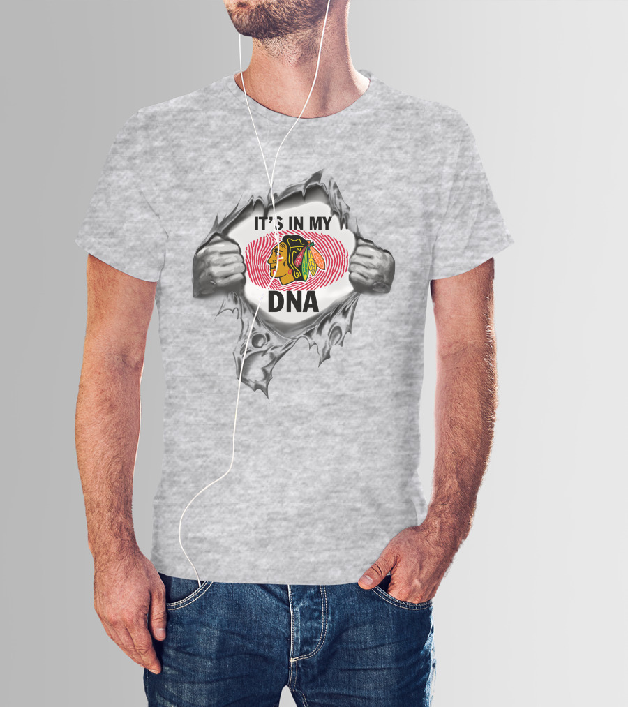 It's In My Dna Chicago Blackhawks T-Shirt