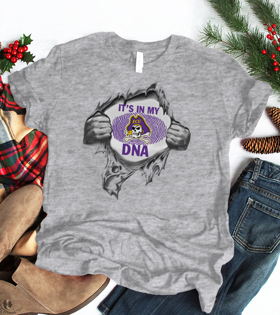 It's In My Ecu Pirates Dna T-Shirt