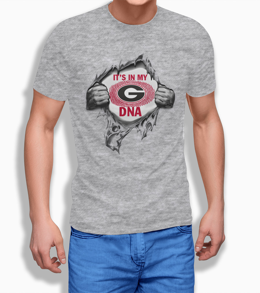 It's In My Dna Georgia Bulldogs T-Shirt