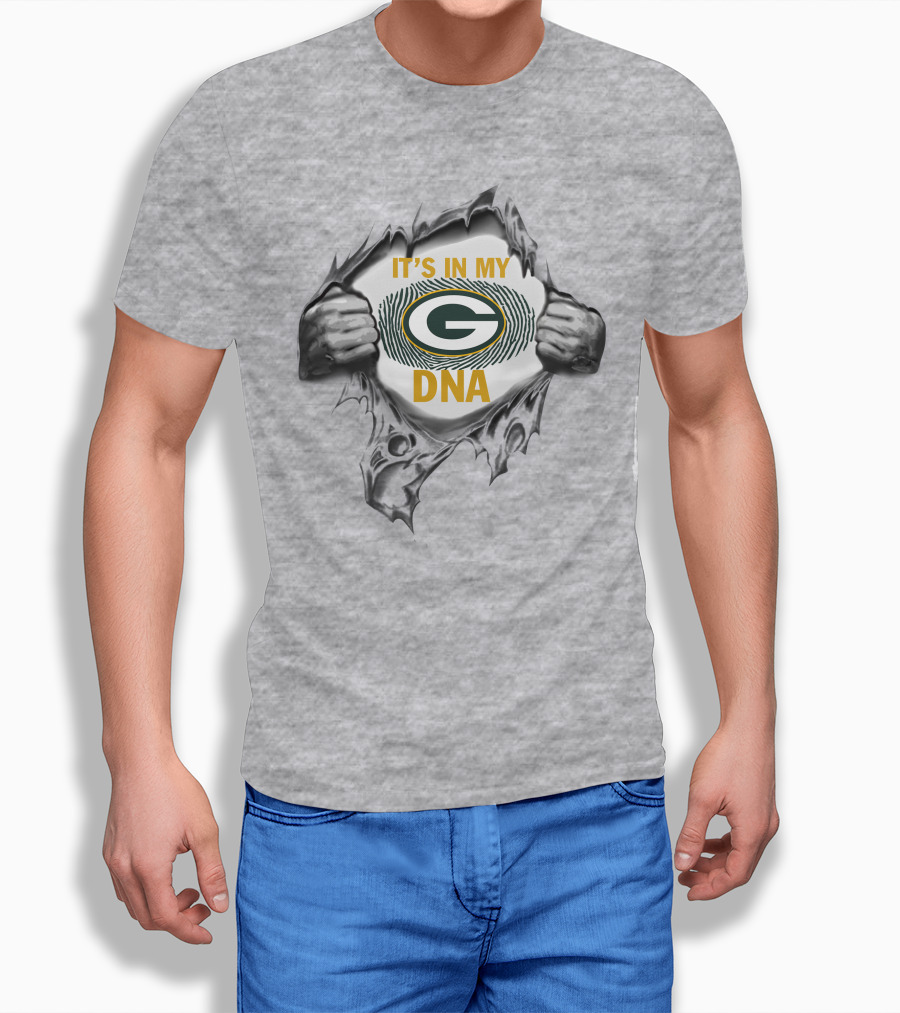 It's In My Green Bay Packers Dna T-Shirt