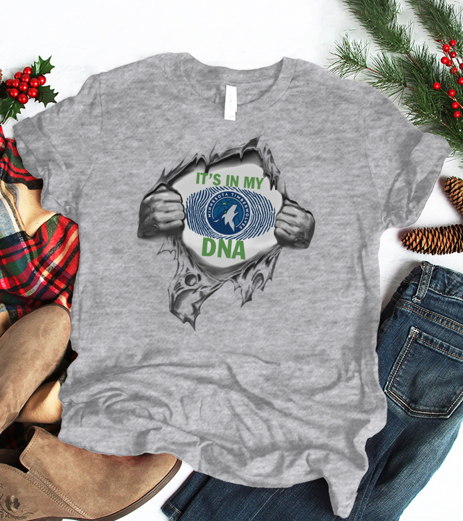 It's In My Dna Minnesota Timberwolves T-Shirt