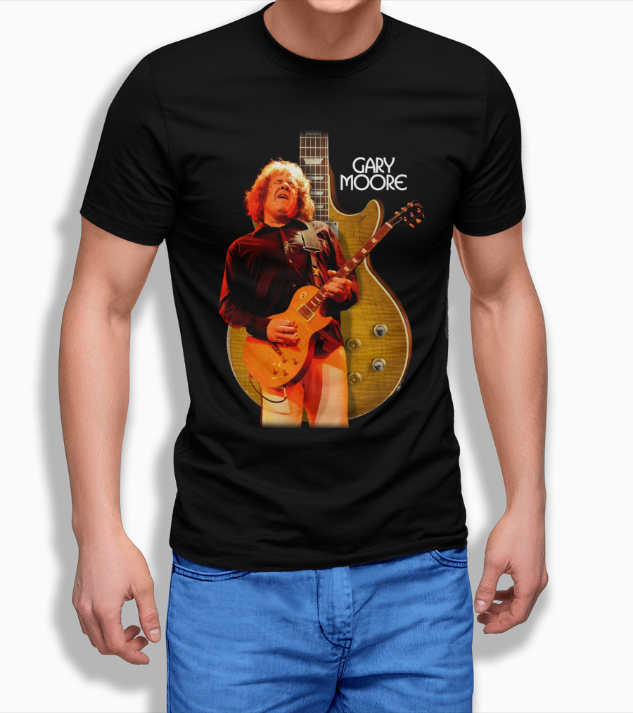 Gary Moore Electric Guitar Performance Essence T-Shirt