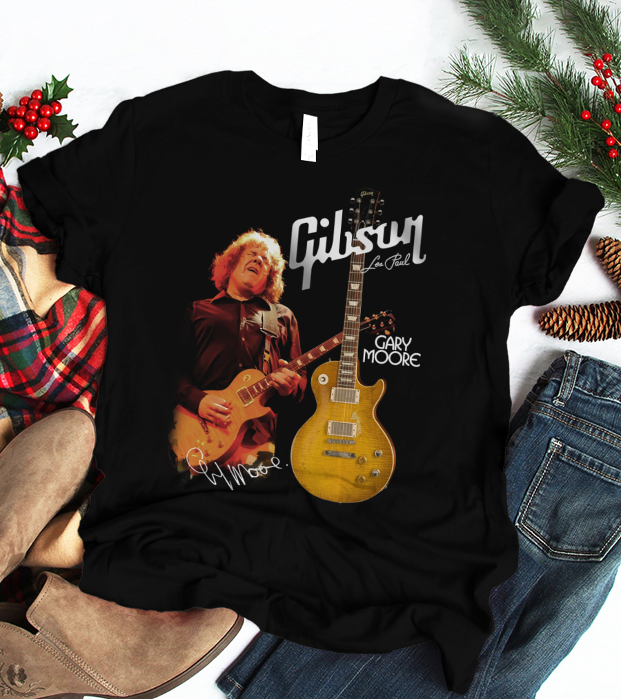 Gary Moore Gibson Les Paul Guitar Signature Series T-Shirt