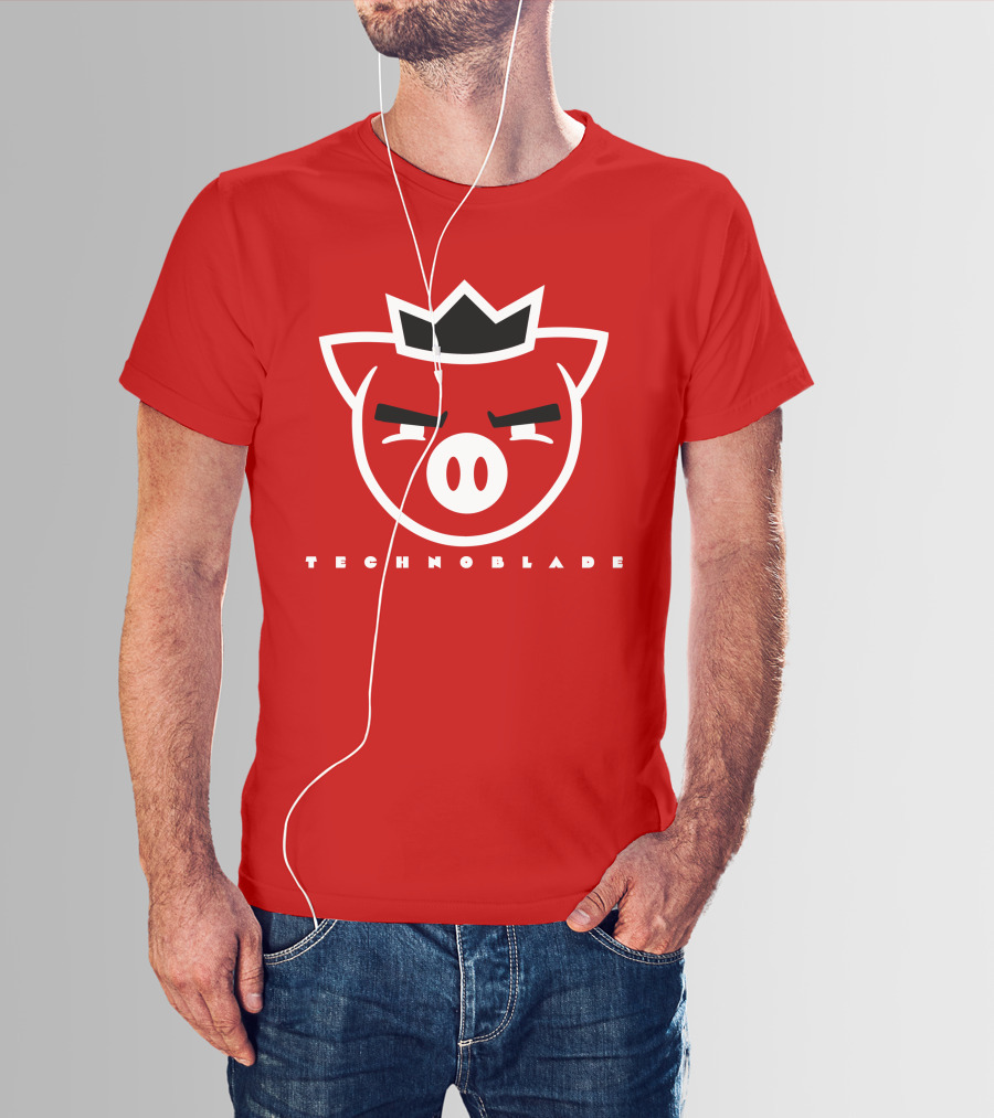 TECHNOBLADE Pig Crown T-Shirt
