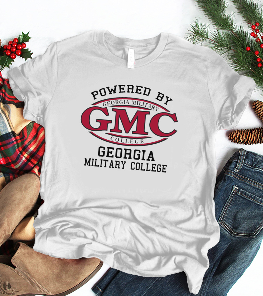 Powered By GMC Georgia Military College T-Shirt
