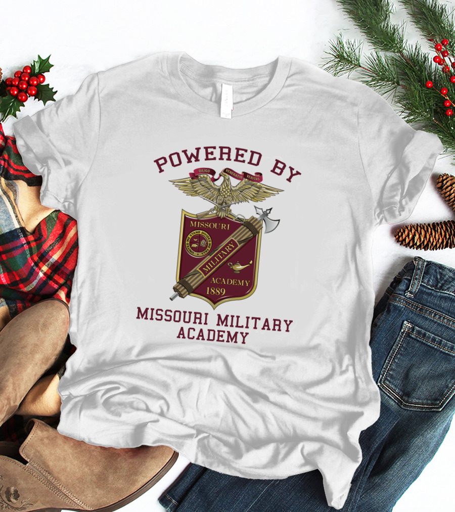Powered By Missouri Military Academy 1889 T-Shirt