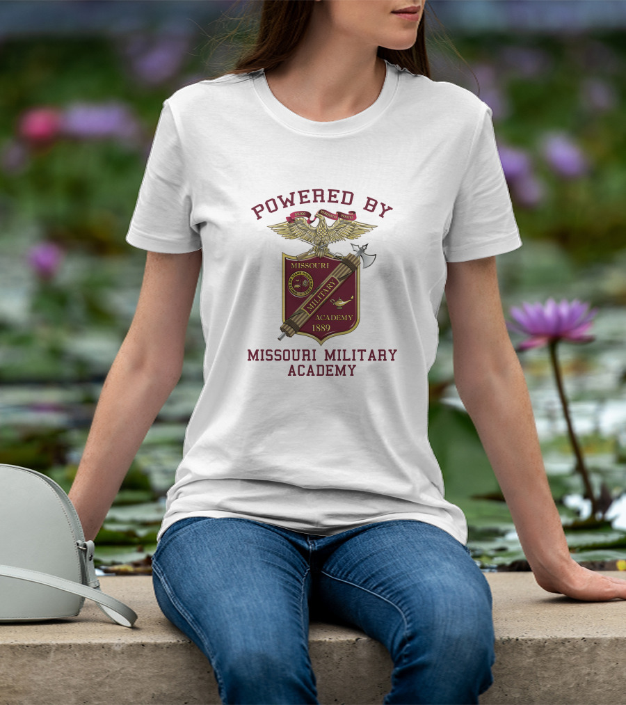 Powered By Missouri Military Academy 1889 T-Shirt