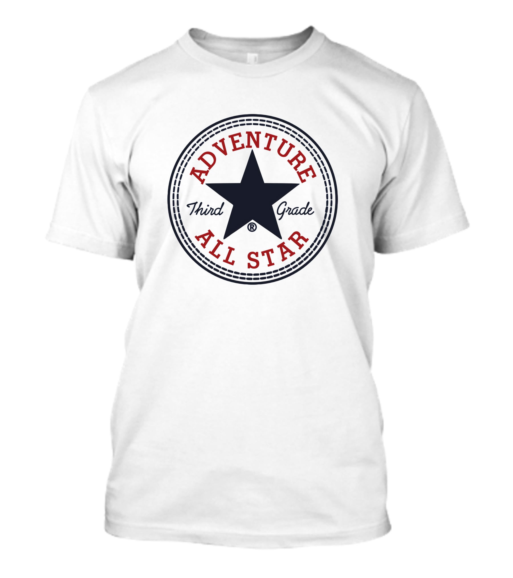 Adventure All Star Third Grade Converse T-Shirt