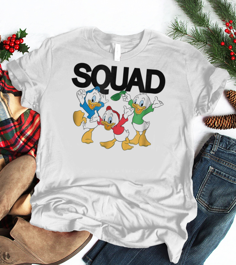 SQUAD Disney Donald Duck's Nephews Huey Dewey Louie T-Shirt