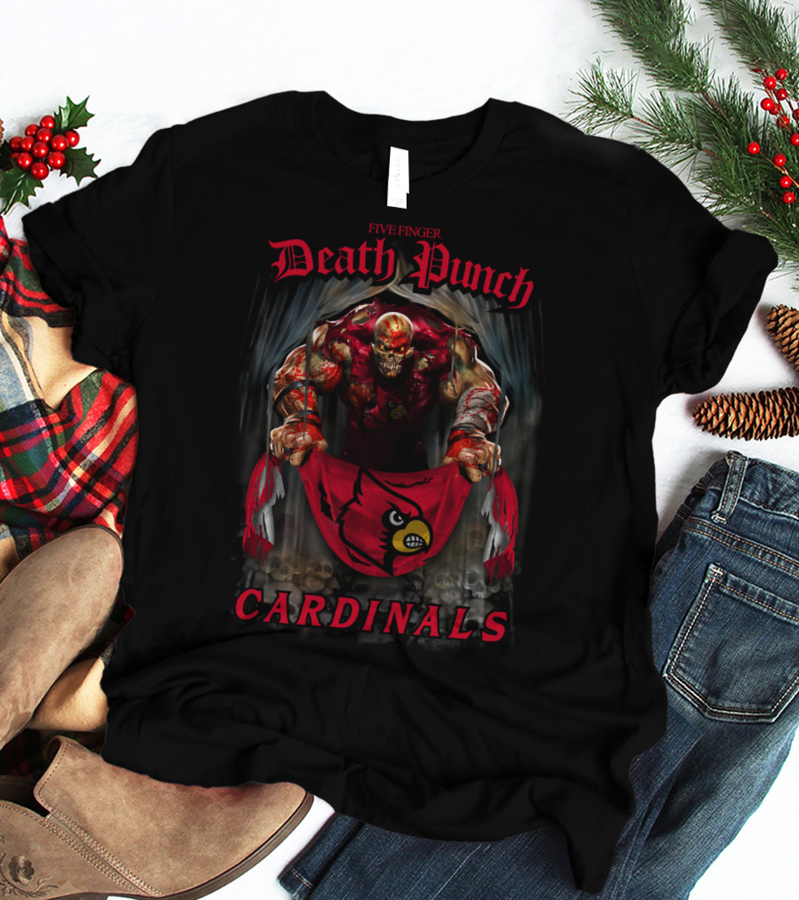 Five Finger Death Punch Louisville Cardinals T-Shirt