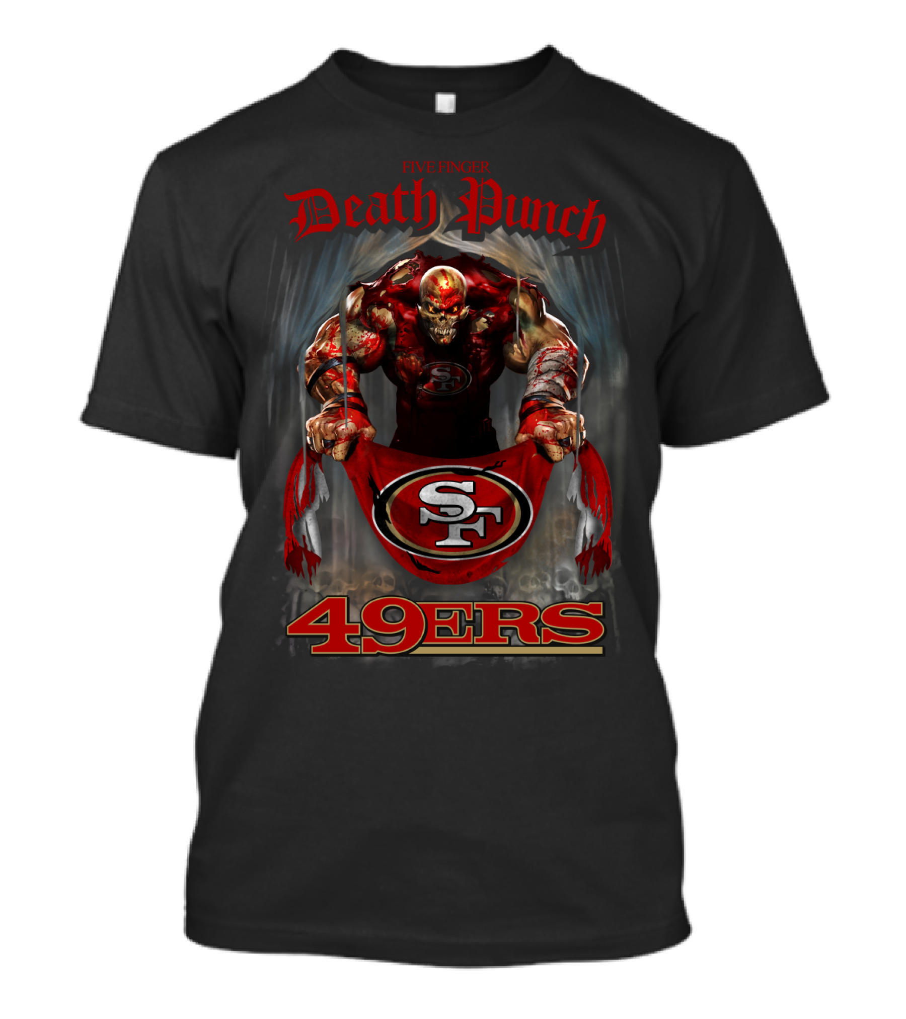 Five Finger Death Punch San Francisco 49ers T-Shirt