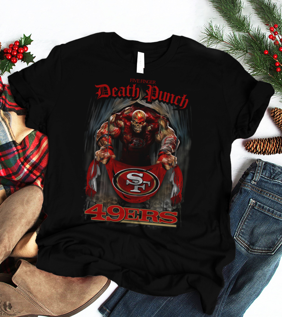 Five Finger Death Punch San Francisco 49ers T-Shirt