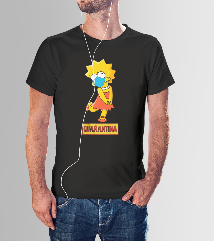 Ds The Simpsons Quarantina T-Shirt