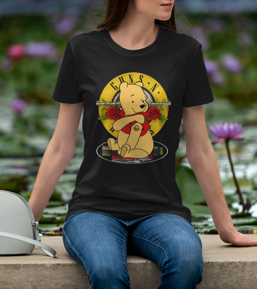 Guns N’ Roses Pooh Bear Mashup T-Shirt