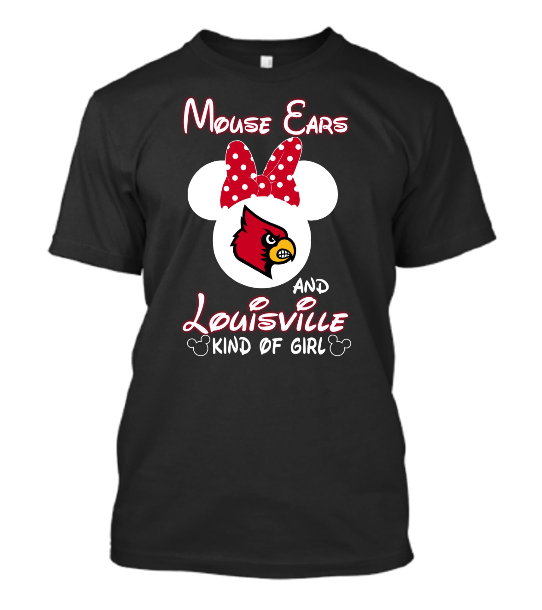 Mouse Ears And Louisville Kind Of Girl T-Shirt