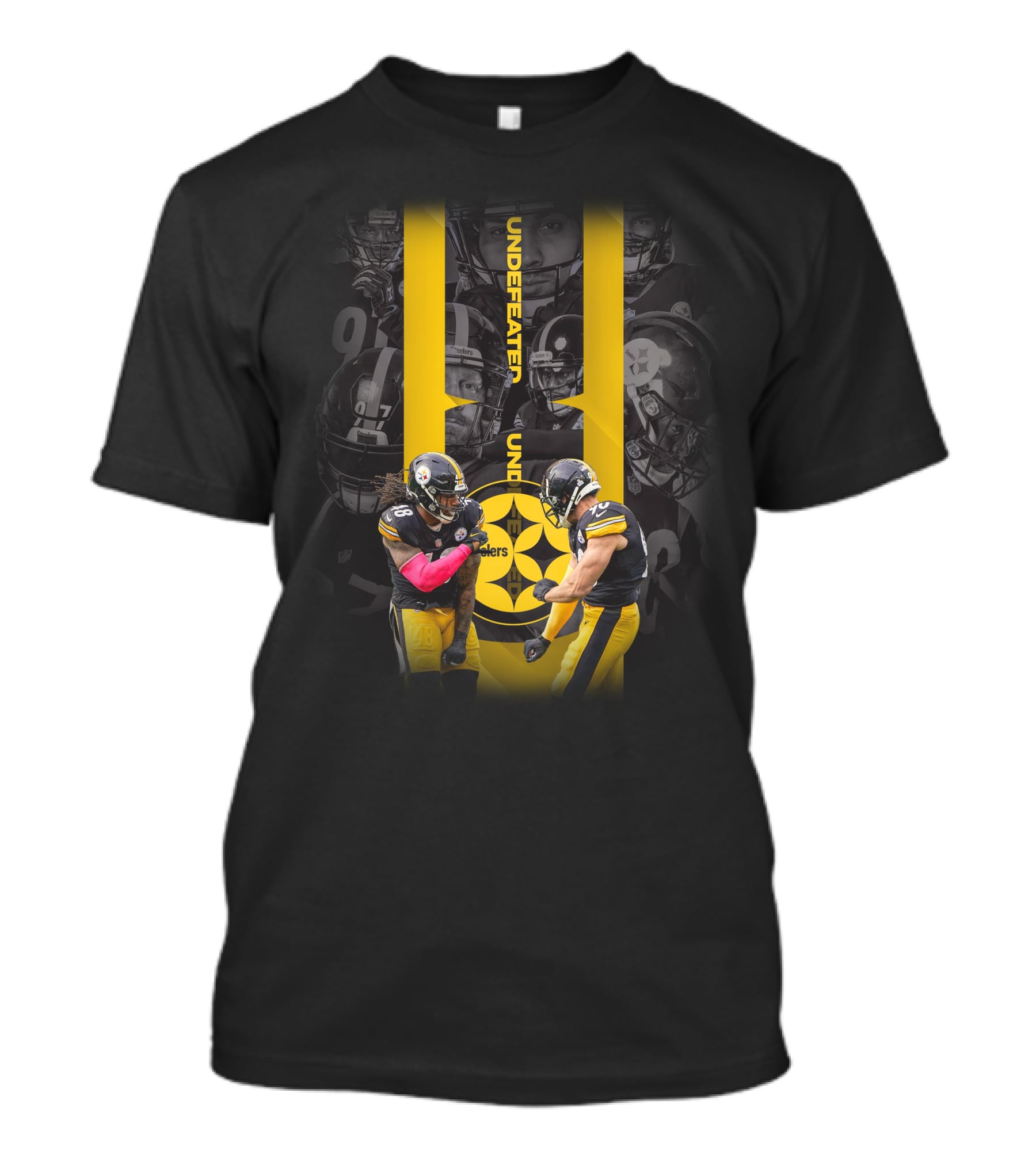 Here We Go Undefeated Steelers T-Shirt