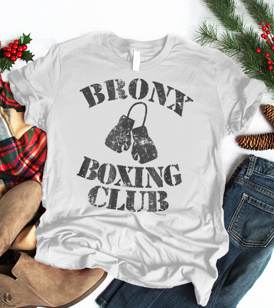 Bronx Boxing Club Vintage Boxing Gloves Classic T-Shirt