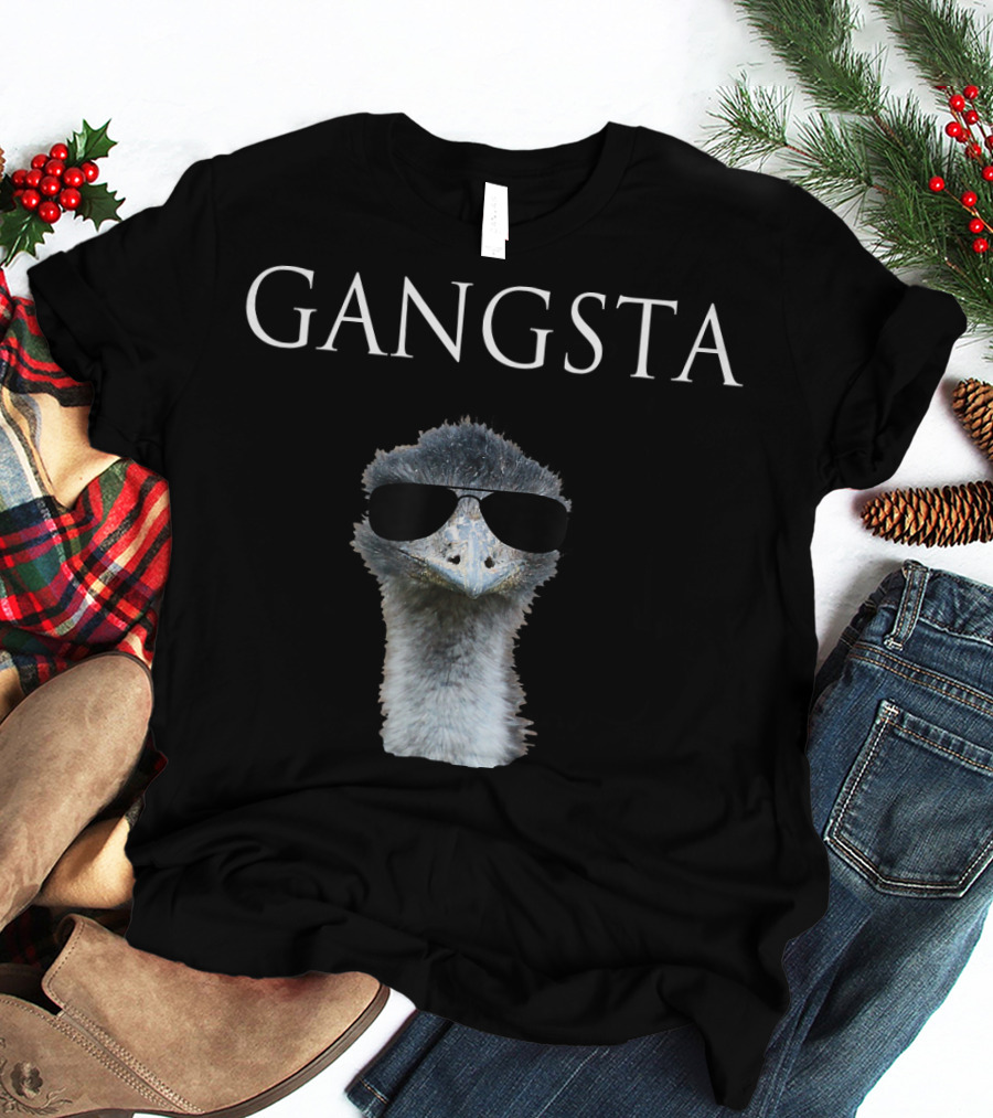Gangsta Emu Bird Idea Emu Animal T-Shirt