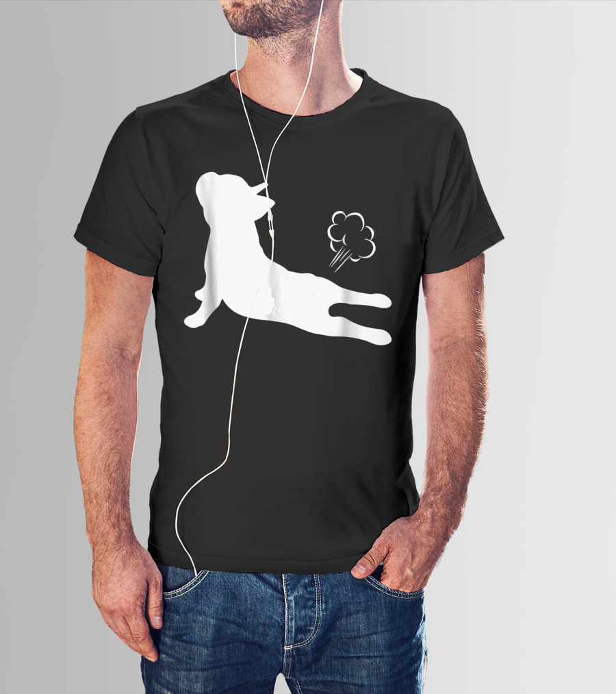 French Bulldog Yoga Exhale Pose Humor T-Shirt