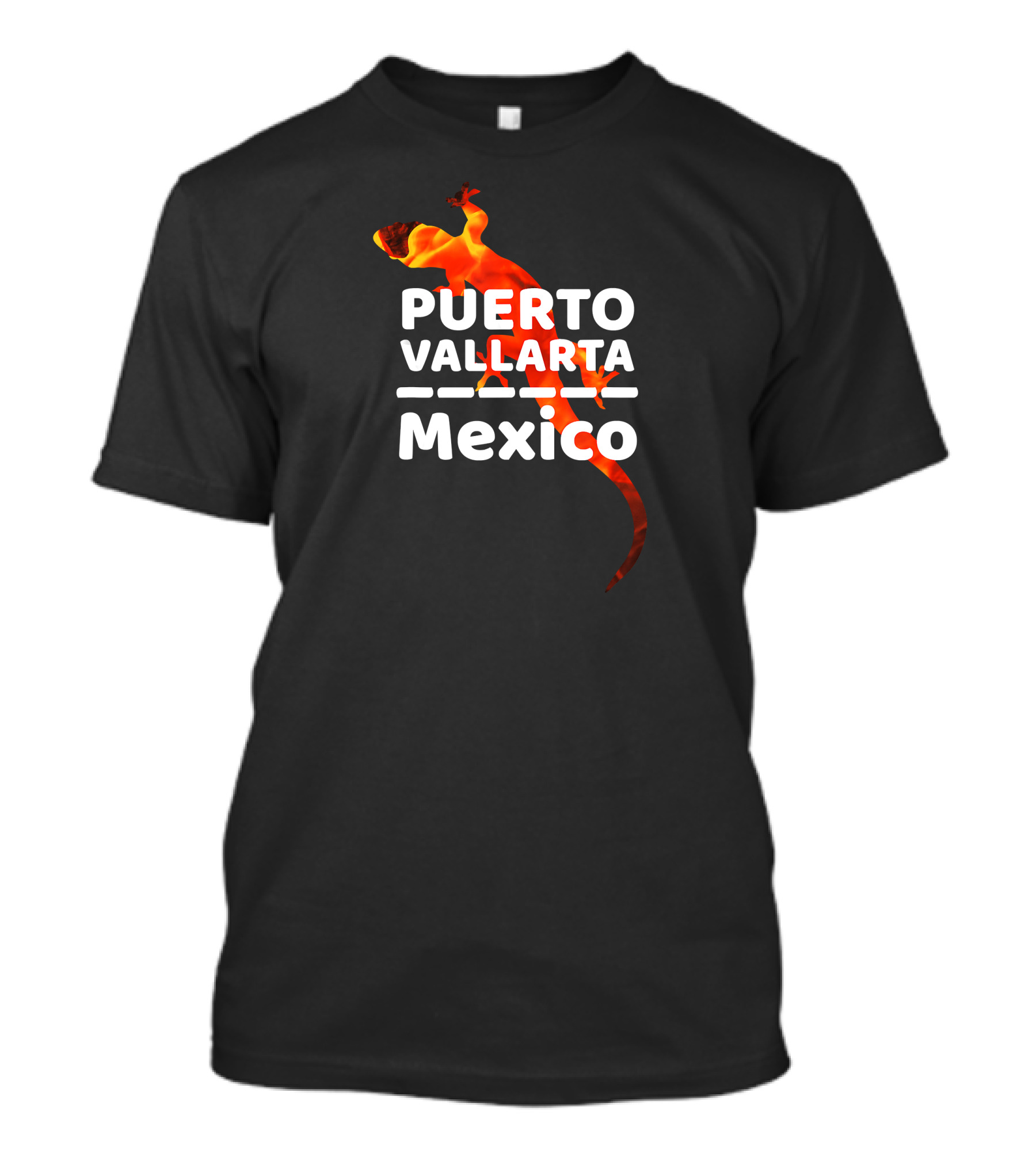 Puerto Vallarta Mexico Sunset Lizard Iguana T-Shirt