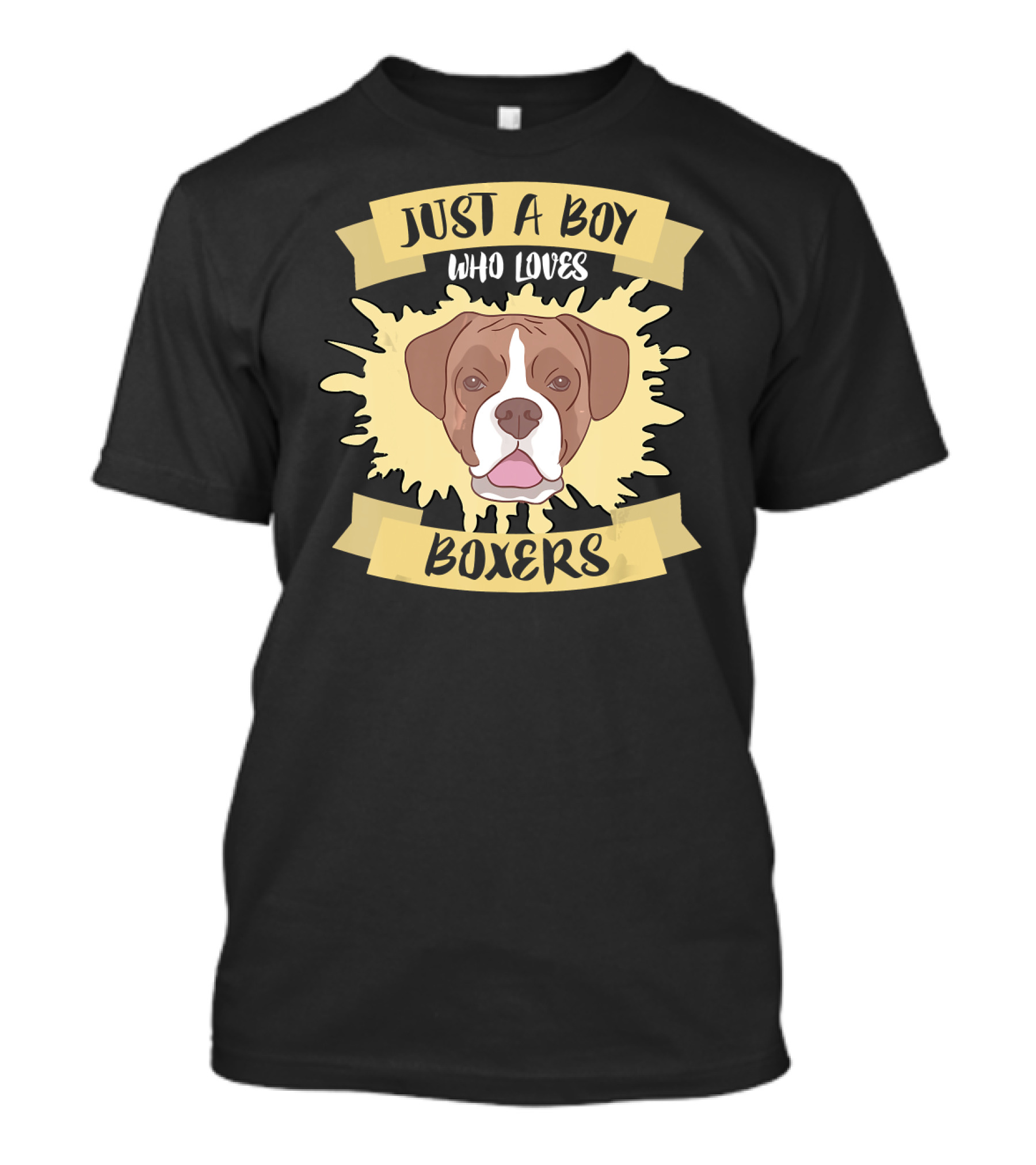 Just A Boy Who Loves Boxers T-Shirt
