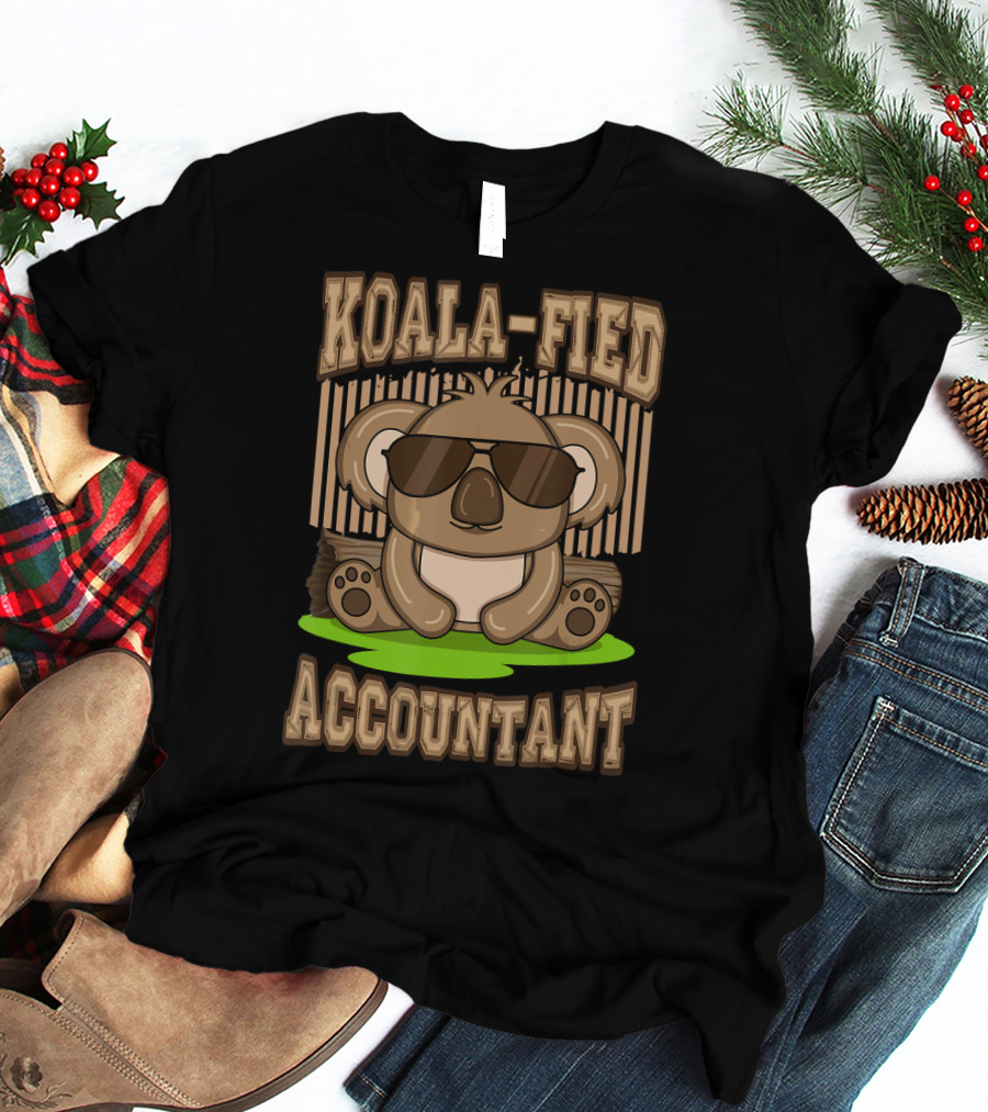 Koala-Fied Accountant Koala Finance T-Shirt