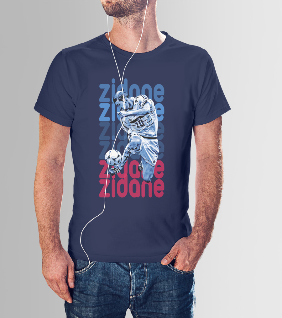 Zidane Zidane Zidane Zidane Football Legend 10 T-Shirt