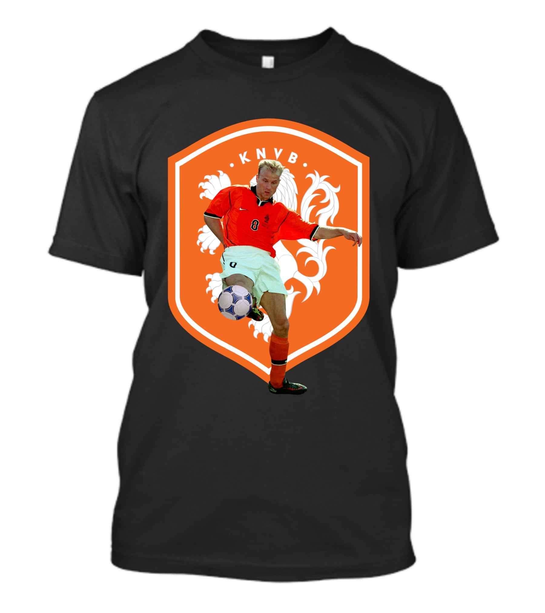 Dennis Bergkamp KNVB Oranje Soccer Legend T-Shirt