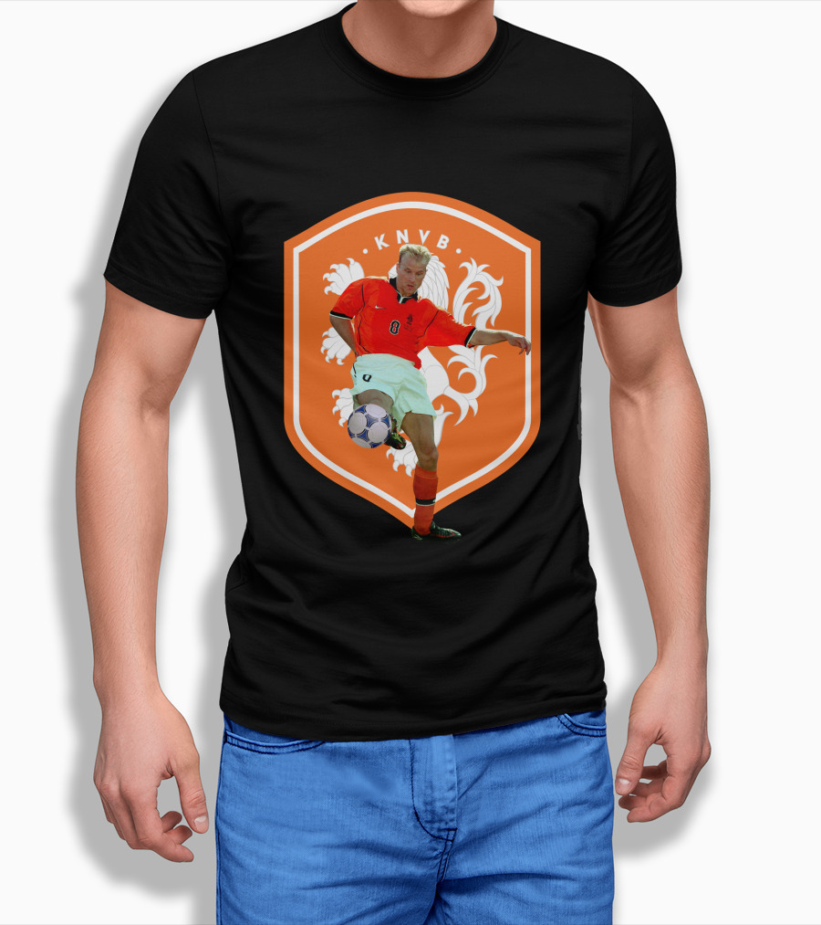 Dennis Bergkamp KNVB Oranje Soccer Legend T-Shirt