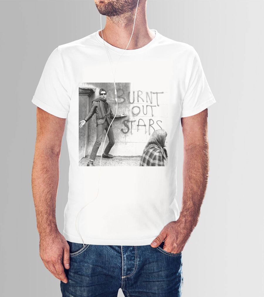 Shane Macgowan Burnt Out Stars Graffiti Photography T-Shirt