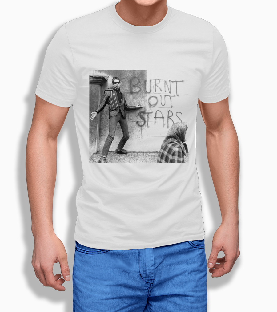 Shane Macgowan Burnt Out Stars Graffiti Photography T-Shirt