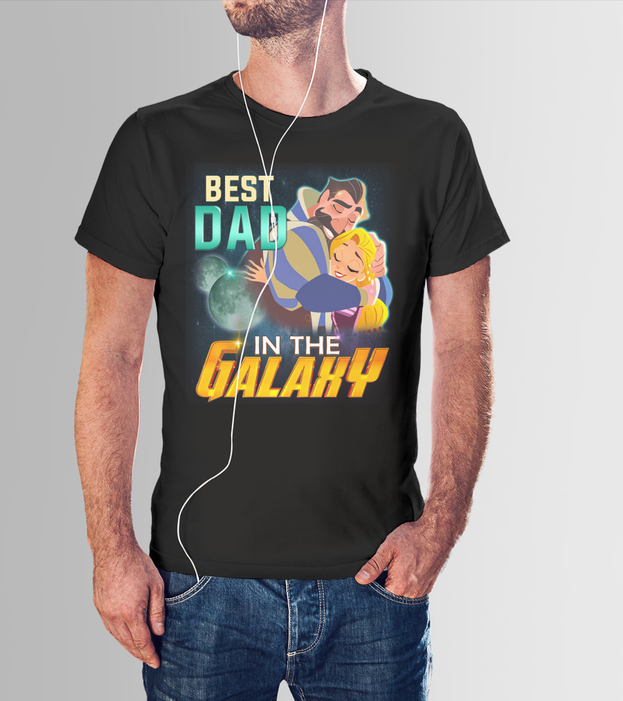 BEST DAD RAPUNZEL IN THE GALAXY T-Shirt
