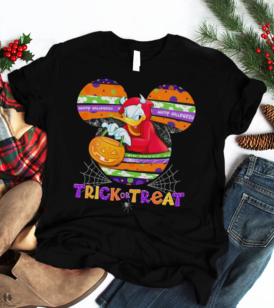 Happy Halloween Donald Trick Or Treat T-Shirt