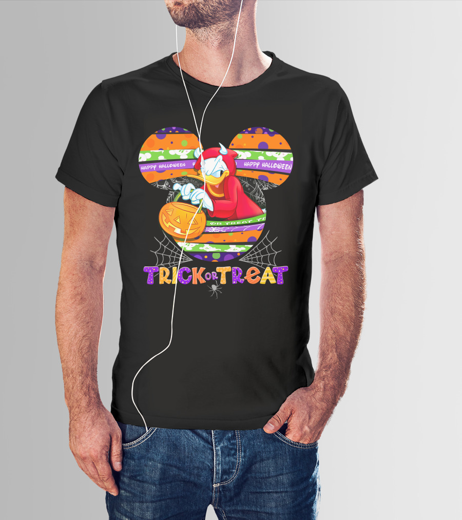 Happy Halloween Donald Trick Or Treat T-Shirt