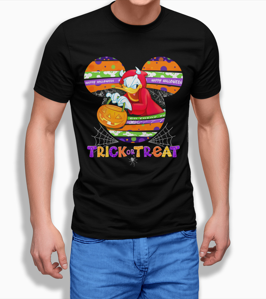 Happy Halloween Donald Trick Or Treat T-Shirt