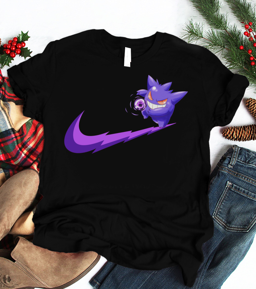 Gengar Ghost Type Nike Crossover T-Shirt