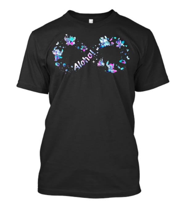 Aloha Stitch Infinity Heart T-Shirt