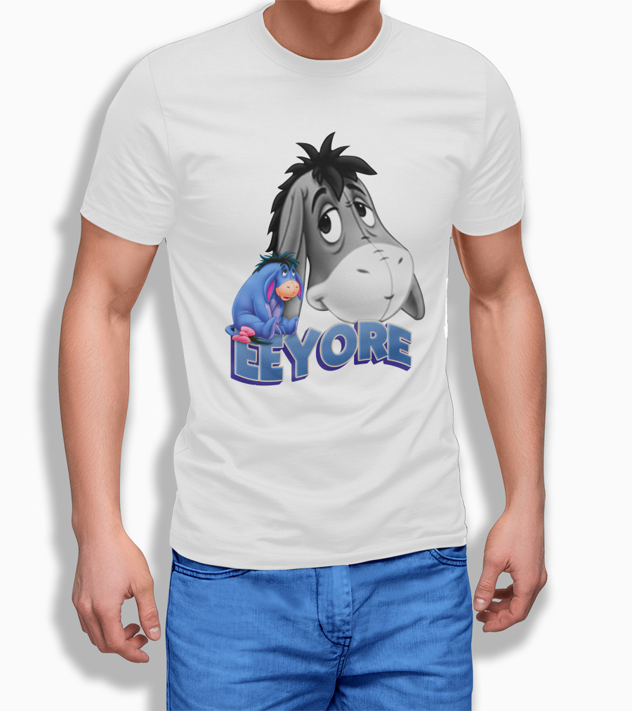 Eeyore Blue And Gray Character Disney T-Shirt