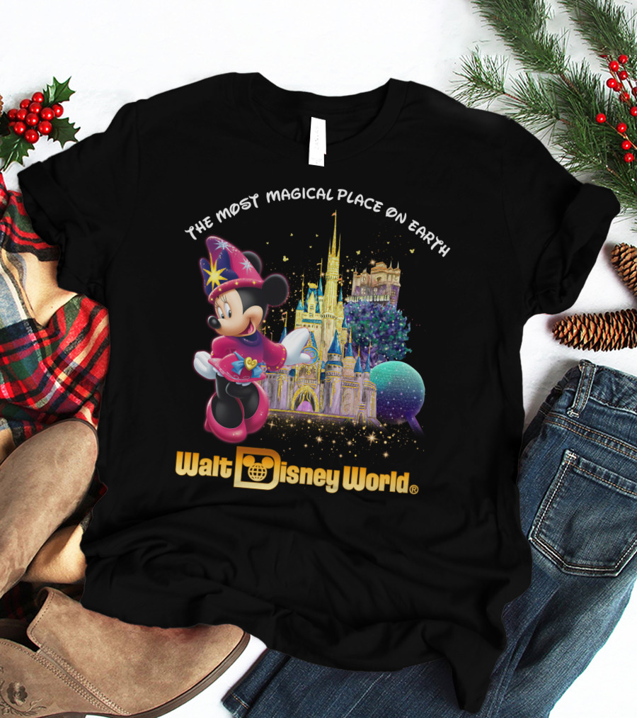 Walt Disney World The Most Magical Place On Earth Minnie T-Shirt