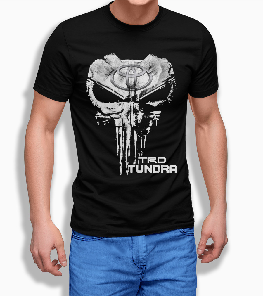 TRD Tundra Punisher Skull Toyota T-Shirt