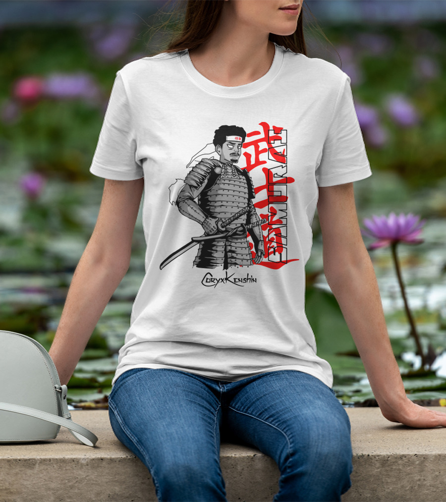 CoryxKenshin Samurai Warrior T-Shirt