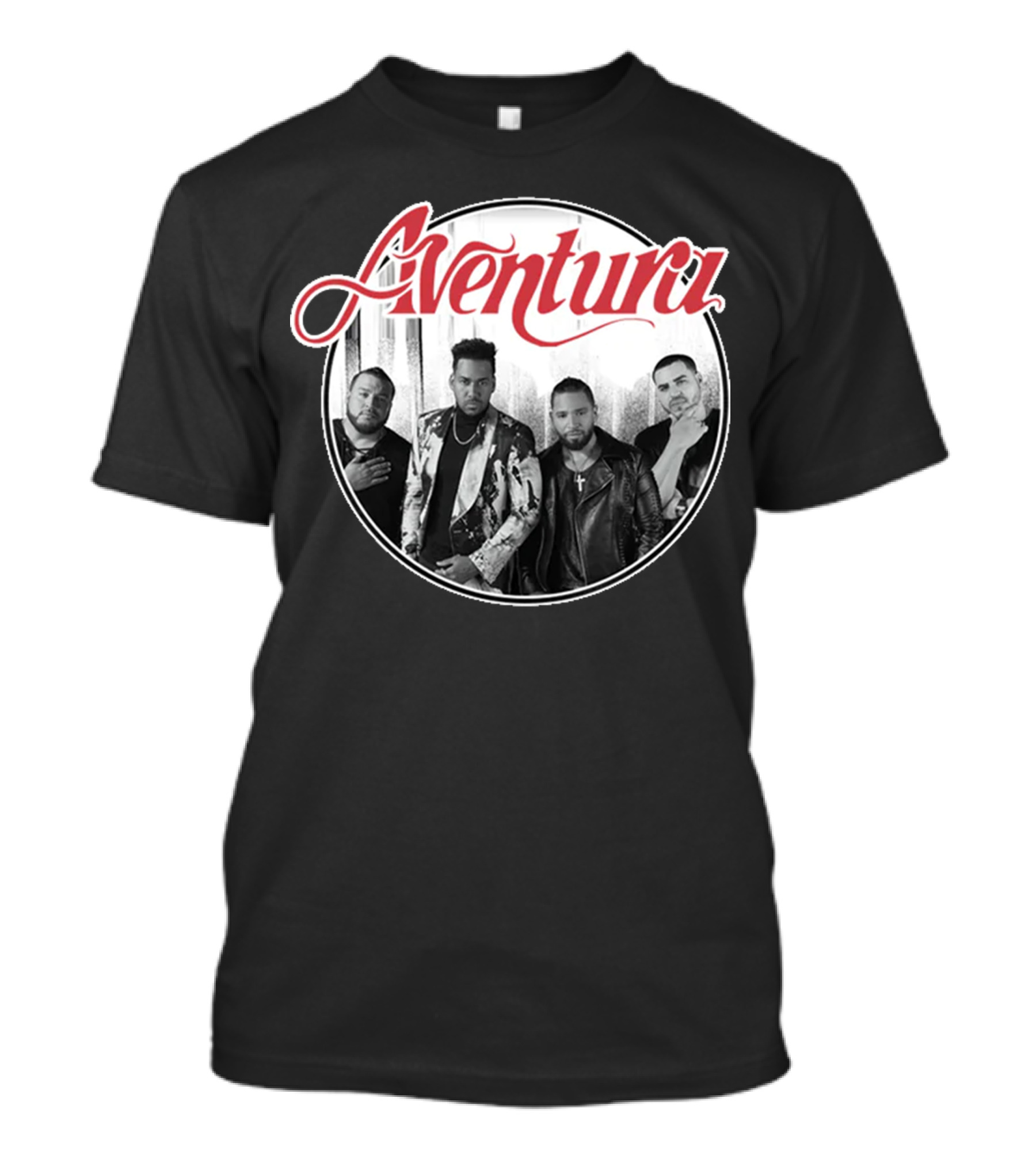 Aventura Inmortal Band Members Photo T-Shirt
