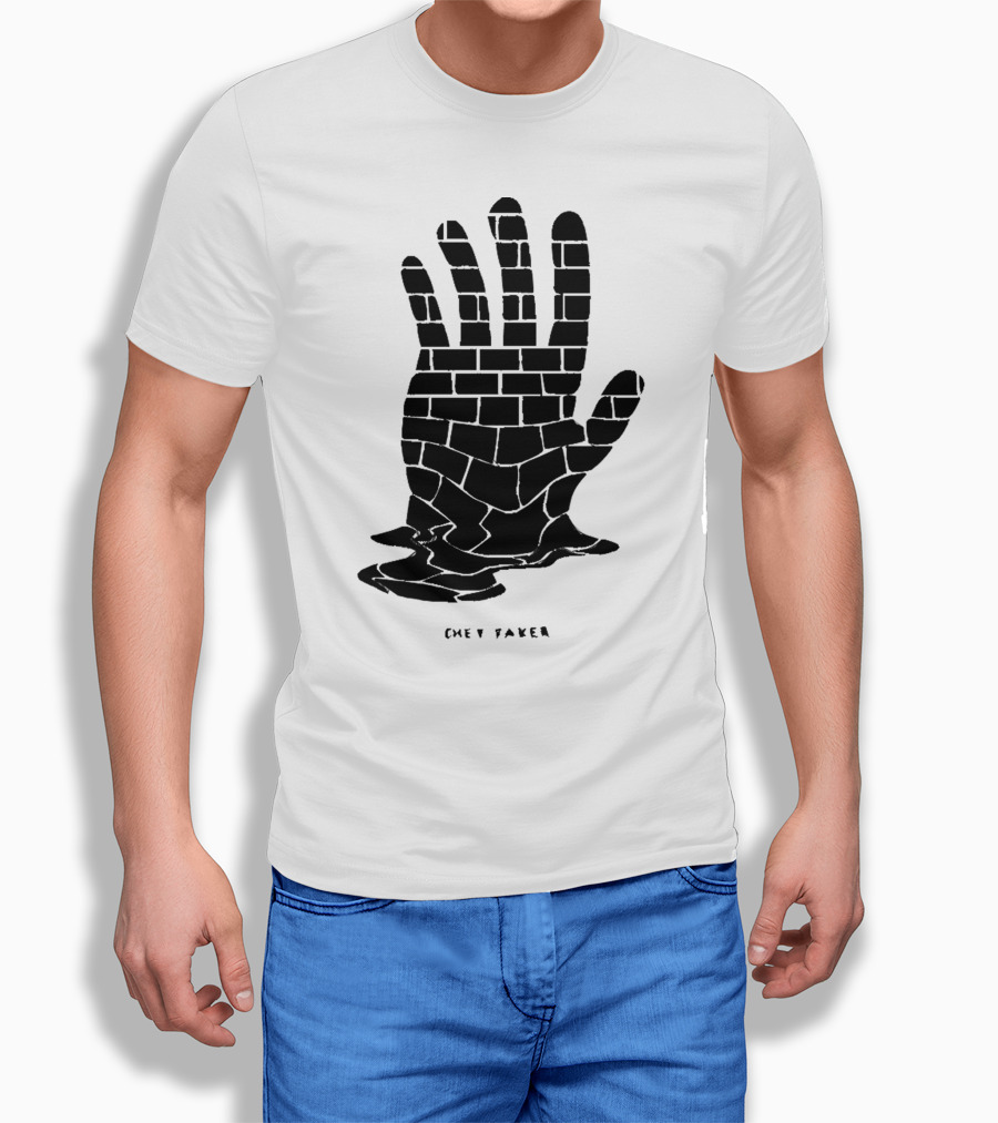 Chet Faker Built On Glass 2 Brick Hand T-Shirt
