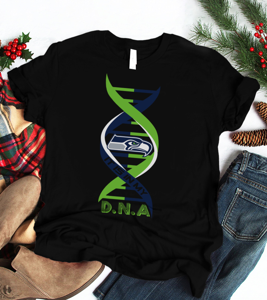 Seattle Seahawks It Is In My DNA. T-Shirt