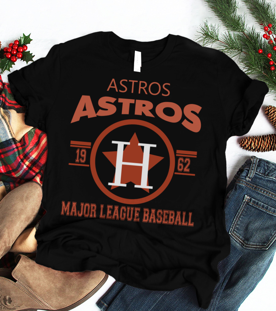 Astros Major League Baseball 1962 Houston Astros Stay At Home T-Shirt